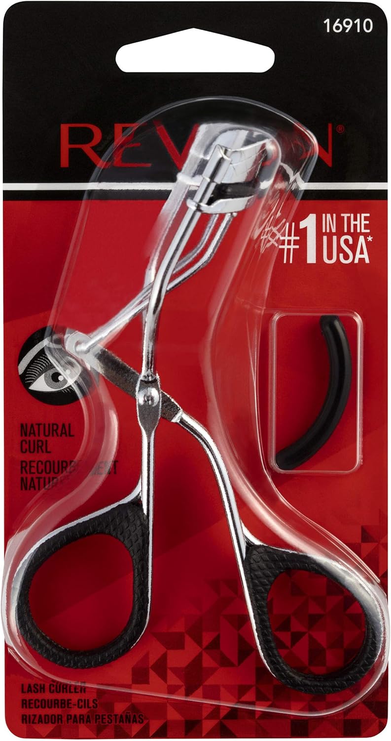 Revlon Dramatic Curl Eyelash Curler - # 16910 Silver Curler 1 Pc