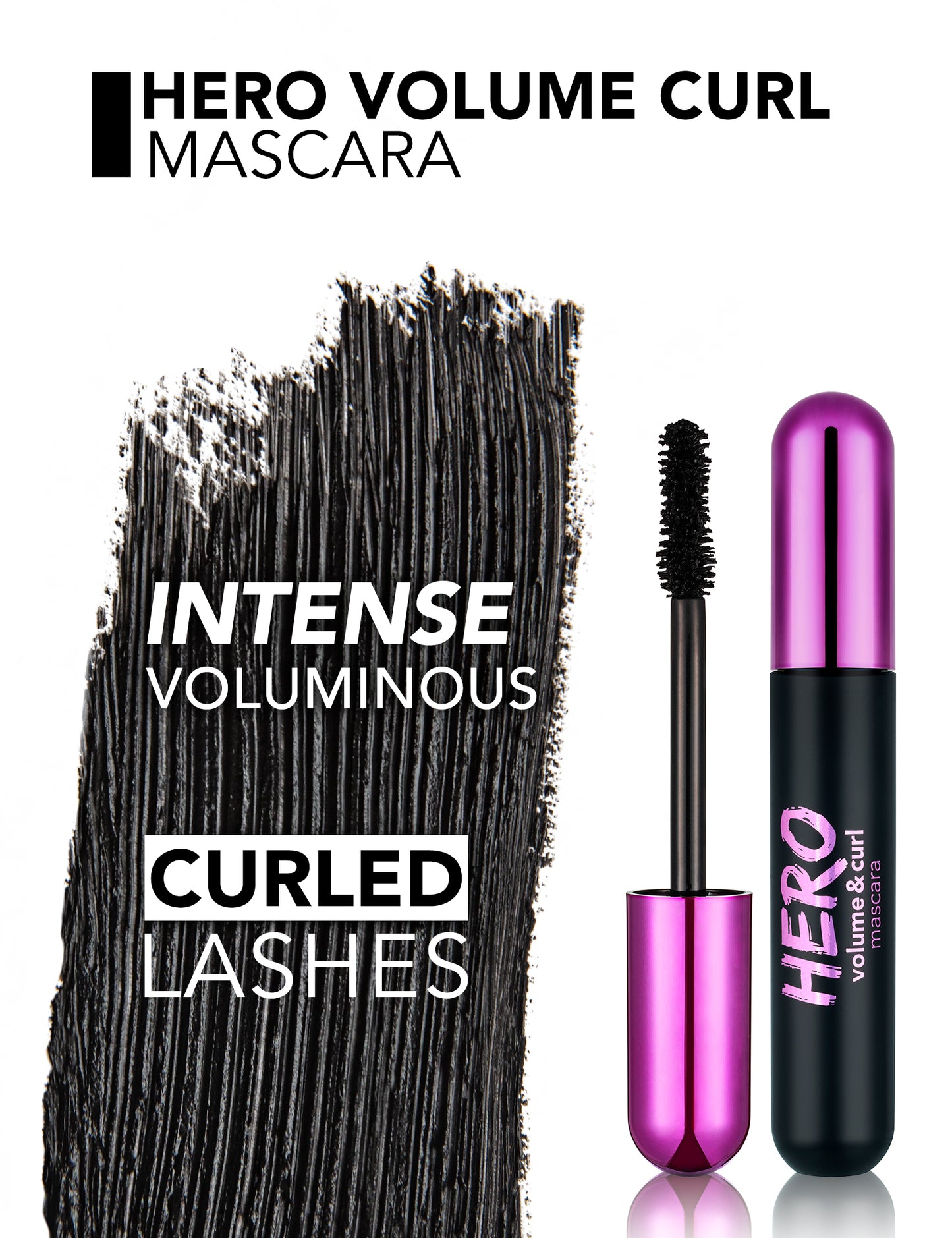 FLORMAR Máscara de Pestañas Hero Volume & Curl