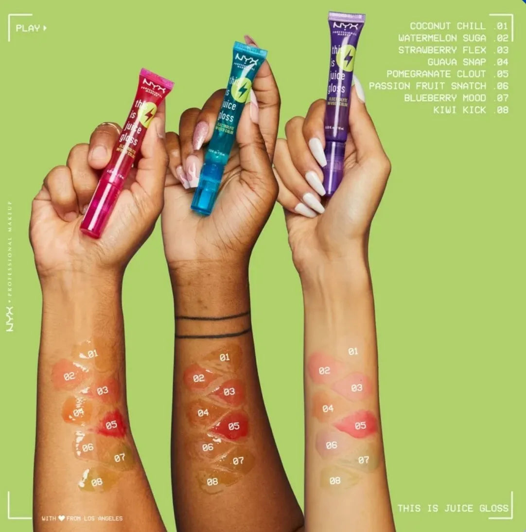 Lip Gloss Nyx Professional Makeup This Is Juice Electronic 3