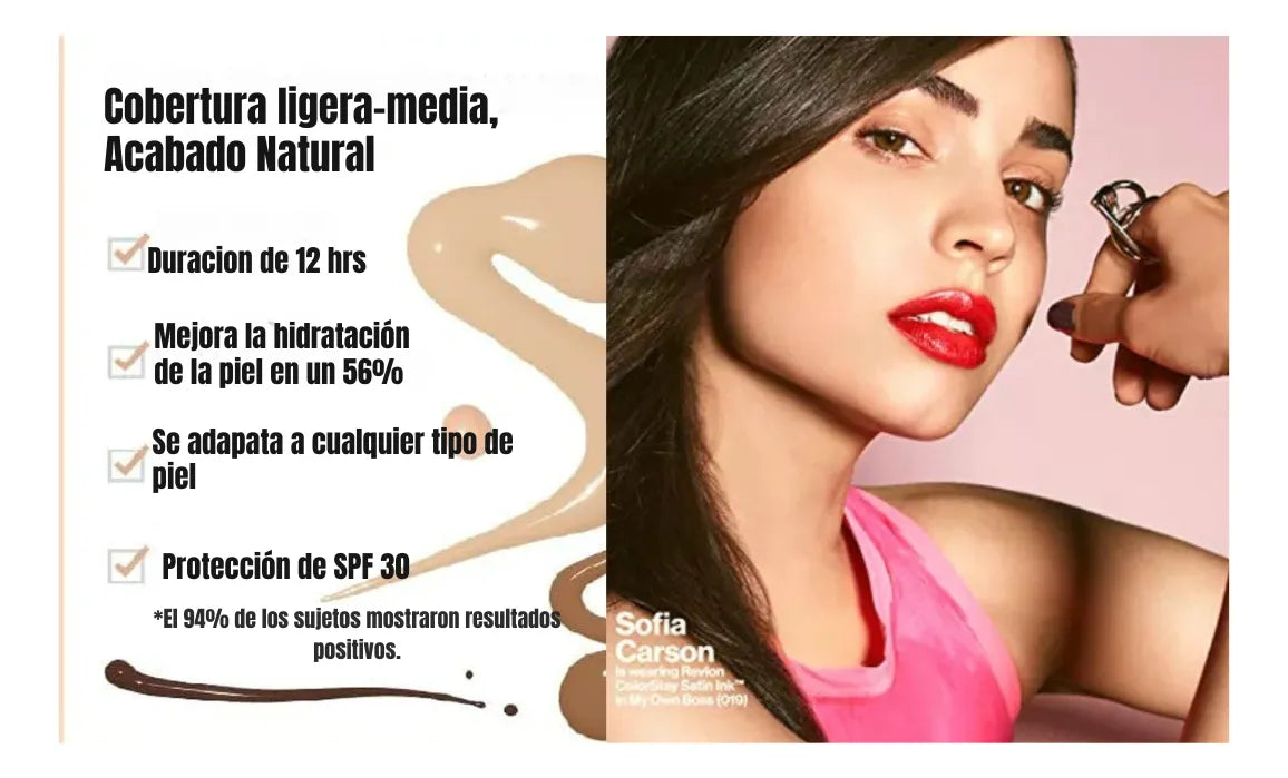 Revlon Base de Maquillaje ColorStay Light Cover Foundation, Contenido: 1 Botella de 30 ml, Tono Creme Brulee, Nude, Medium Beige