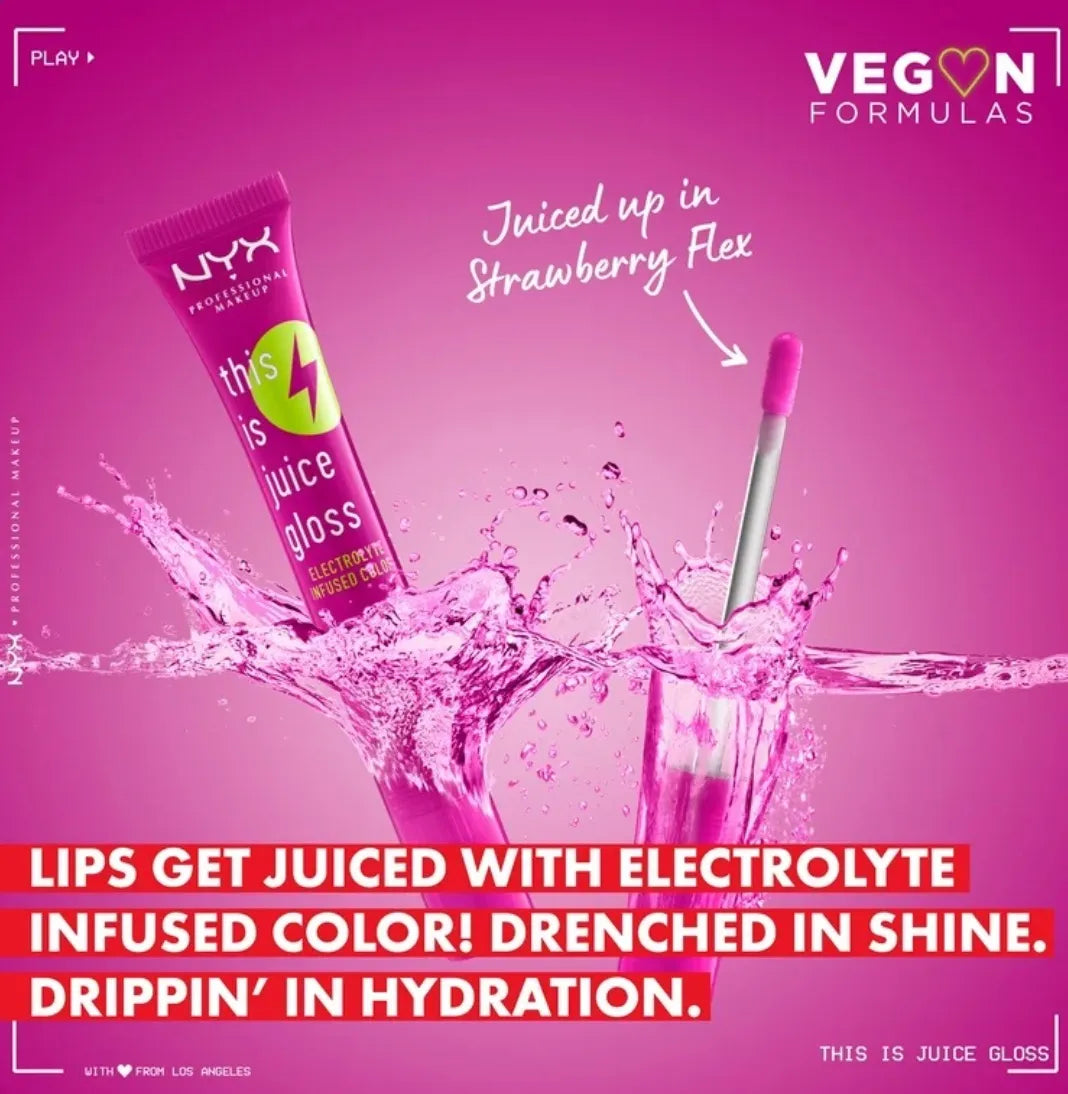 Lip Gloss Nyx Professional Makeup This Is Juice Electronic 3