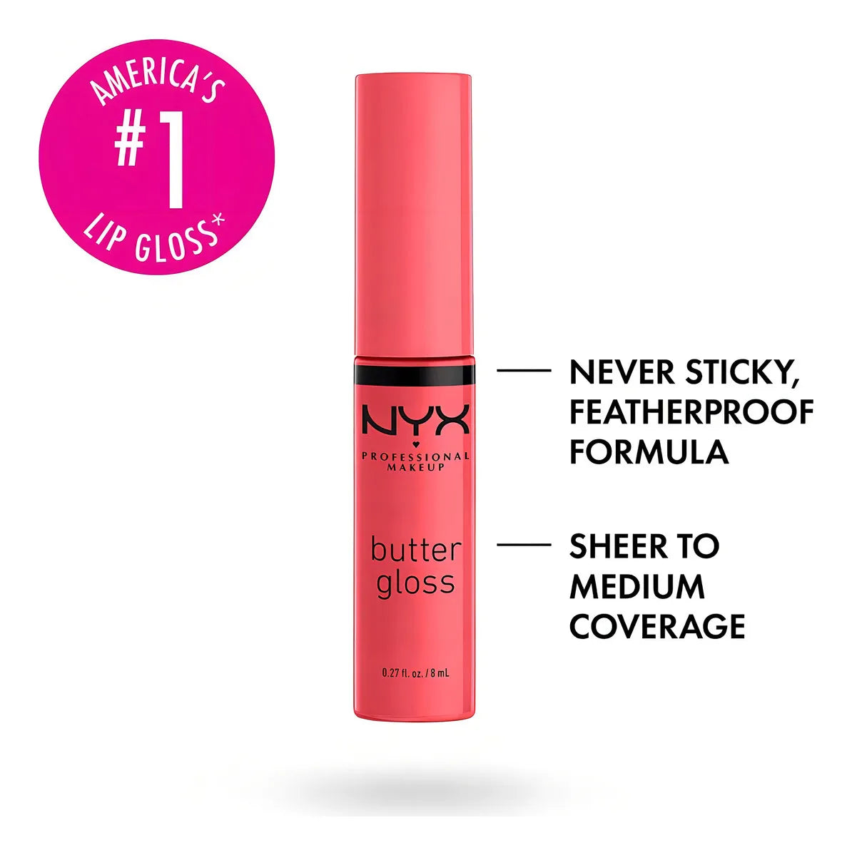 Nyx Butter Gloss Nonsticky